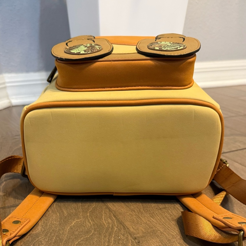Used Once! Loungefly Star Wars Wicket Ewok Footsie Mini Backpack - Picture 11 of 11